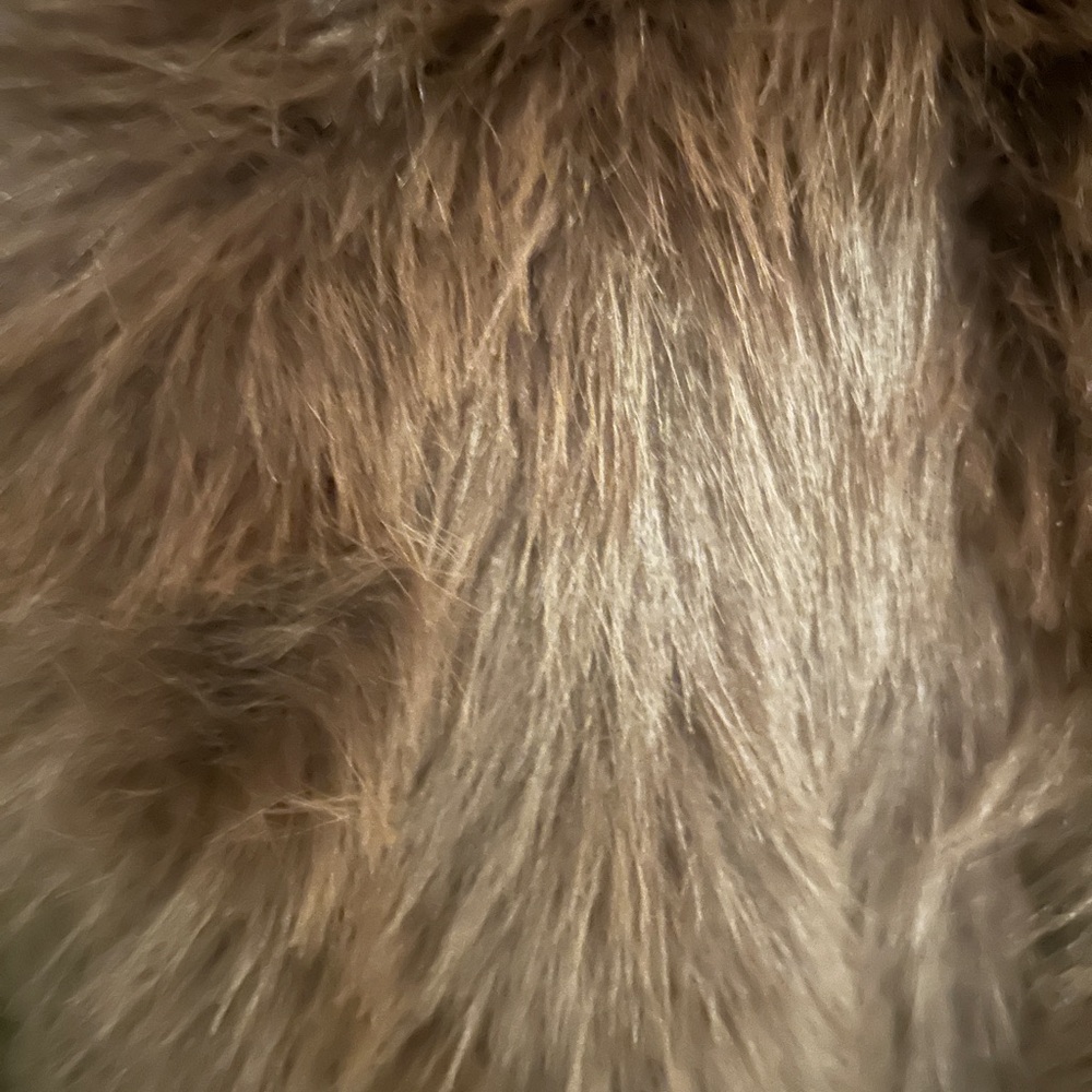 Chic Brown Teddy Jacket - Picture 4 of 4